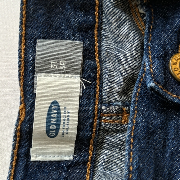 old navy dark wash denim skirt 3T toddler girls - Picture 4 of 7